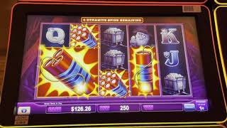 A Million bonuses on Eureka Gold Mine Slot machine  plus free games bonus [upl. by Gambrill]