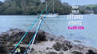 Sea Fishing Uk  Estuary Fishing  Peeler Crab Tips  River Yealm  Vlog106 [upl. by Elah]