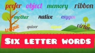 Learn to read six letter wordsMZ  High frequency words  Six letter sightwords  Jay and Jezz [upl. by Karame]