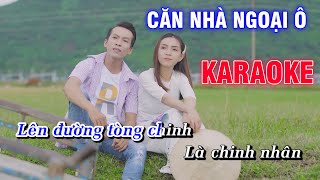 Căn Nhà Ngoại Ô Karaoke Nhạc Sống Rumba  Hoàng Dũng Karaoke [upl. by Adelaida]