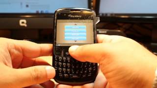 Games install to Blackberry Curve 8520 [upl. by Alieka]