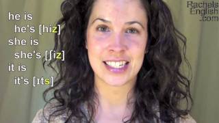 How to Pronounce Contractions American English Pronunciation [upl. by Dimitri]