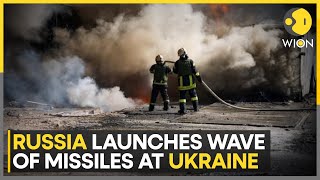 RussiaUkraine War Ukraine downs 5 Russian missiles and 60 drones on Tuesday  WION [upl. by Inava]