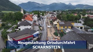 Neugestaltung der Ortsdurchfahrt Scharnstein [upl. by Emolas]