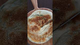 How to make scallion pancakes quick amp easy recipe fluffy amp delicious scallion pancakes [upl. by Attiuqihc]