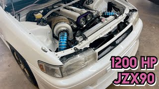 1200 hp JZX90 Cresta  Built 15JZ [upl. by Dorman]