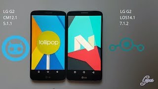 LineageOS 141 VS CyanogenMod 121  Speed Test [upl. by Atled]