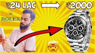 ROLEX Daytona for UNDER ₹2000 Unboxing amp Review Benyar 5169 Chronograph [upl. by Ronyar]