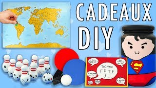 7 DIY FETE DES PERES IDEES CADEAUX FACILES [upl. by Earized]