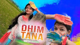 Dhim Tana Cover Dance  Mone Rong Legeche Basanta Eseche Dance Performance  Folk Creation [upl. by Assilav800]