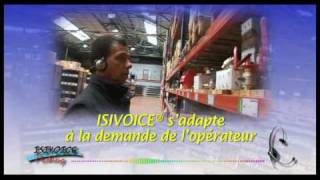 ISIVOICE® la solution vocale innovante pour le pilotage des entrepôts chez GMRAVI [upl. by Caia844]