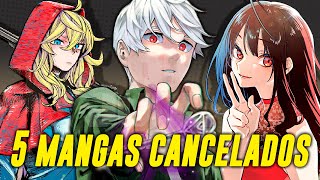 5 MANGAS SHONEN PROMETEDORES CANCELADOS POR LA JUMP [upl. by Erund]