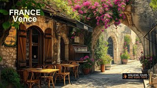 Vence France 🇫🇷 A Beautiful Town Tour in the Heart of Provence  A Relaxing 4k video walk [upl. by Findlay155]