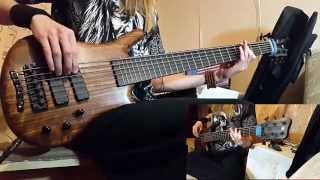 Enslaved  Veilburner bass coversolo by Zlatoyar [upl. by Herrod799]