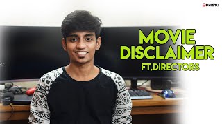 Movie Disclaimer of Tamil Directors  Abhistu [upl. by Einhpad]