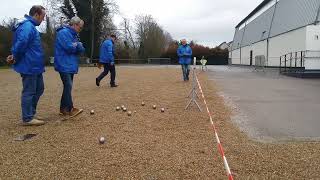 Doublette à Tourville  Eric et Daniel VS Laurent et Patrice  Le 15032024 [upl. by Nnaassilem442]