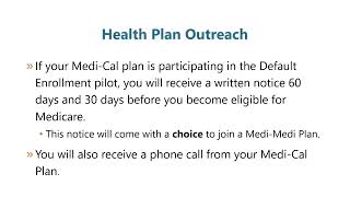 2024 MediMedi Plan Default Enrollment Pilot [upl. by Yug767]