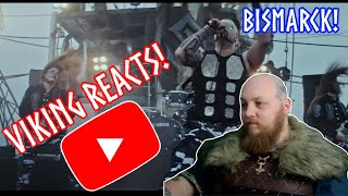 SABATON  Bismarck REACTION VIDEO  Viking Reacts [upl. by Arret]