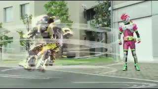 Kamen Rider Lazer Level 3 Giri Giri Chambara Form full HD Preview [upl. by Zippel861]