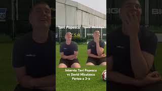 INTERVIU TAVI POPESCU vs DAVID MICULESCU  PARTEA A 3A  PARODIE football fcsb superliga [upl. by Burg]