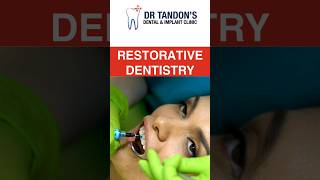 Restorative Dentistry Procedure  RestorativeDentistry SmileRestoration DentalCare [upl. by Nilecoj]