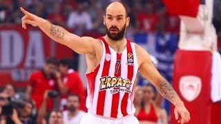 Vassilis Spanoulis Full Series Highlights vs Anadolu Efes  201617 Euroleague Playoffs [upl. by Ulphia]