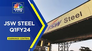 LIVE  JSW Steel Q1FY24 Earnings Updates  Earnings Central  CNBC TV18 [upl. by Luba568]