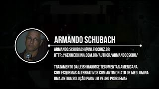 Tratamento alternativo da Leishmaniose Tegumentar Americana  Dr Armando Schubach [upl. by Notsehc]