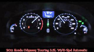 2011 Honda Odyssey 060 MPH [upl. by Sansone318]