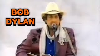 Bob Dylan  Chimes of Freedom live 1993 [upl. by Nilac]