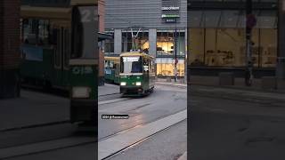 Tram Kamppi shortsvideo tram train tramtrain tramway suomi tramlines junat [upl. by Anear]