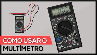 Como usar o multímetro digital  utilizando todas as escalas testes  medições [upl. by Hezekiah]