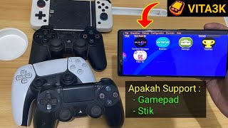 Apakah Vita3k Support Stik Bluetooth Gamepad tipe c Stik PS4 Stik PS3 Stik PS5 [upl. by Herman]