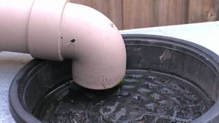 Installing a Rainwater Tank Part 2  Collection [upl. by Gorrono751]