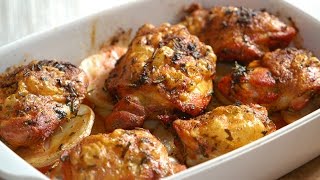 Marinated baked chicken [upl. by Issac407]