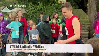 34 Sommerlauf  LSV Porz  Köln 30 Juni 2024  UHD  LAUFEN amp WALKEN [upl. by Dihahs682]