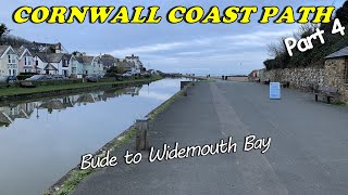 Cornwall Coast Path  Part 4  Bude to Widemouth Bay amp Bude Canal [upl. by Coryden]