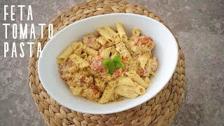 Roasted Tomato amp Feta Cheese Pasta Recipe  Viral TikTok Feta Tomato Pasta  No Bake One Pot Pasta [upl. by Eatnoj]