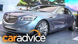 Buick Avenir First Look  NAIAS Detroit Motor Show 2015 [upl. by Odie]