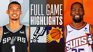 SPURS at SUNS  FULL GAME HIGHLIGHTS  October 31 2023 [upl. by Auroora]