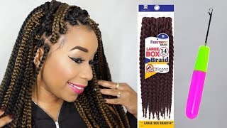 No Cornrows Individual Crochet Box Braids  Divatress [upl. by Eaver]