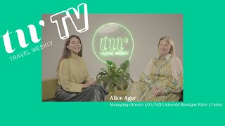 How can travel agents best sell cruises Uniworlds Alice Ager tells all Travel Weekly TV [upl. by Niliac]