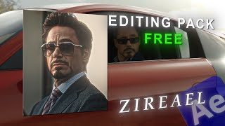 Free Editing Pack For 10000 Subscribers  After Effects  Zireael [upl. by Collis]