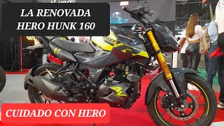 HERO HUNK 160 XTREME CUIDADO CON HERO FERIA 2 RUEDAS [upl. by Ralf]