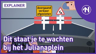 Dit staat je te wachten bij het Julianaplein  RTV Noord [upl. by Ronoel]