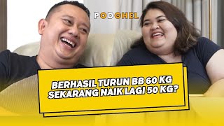 PERJALANAN DIET WITTA SYLVIA SEMPAT TURUN 60 KG DAN NAIK LAGI 50 KG KOK BISA  PODGHEL [upl. by Bernt586]