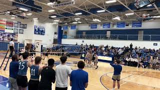 Hilliard Davidson highlights vs Dublin Coffman volleyball [upl. by Shewchuk]