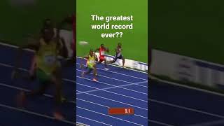 The greatest 100m sprinter ever 100m World Record 958s  Usain Bolt [upl. by Aihsema]