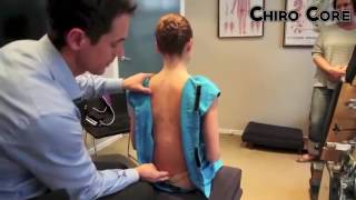 Dr Ian  DEMONSTRATES GONSTEAD CHIROPRACTIC ADJUSTMENT [upl. by Nlycaj908]