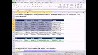 LOOKUP function Beginner to Advanced 23 Examples Excel VLOOKUP WEEK Video 2 [upl. by Sunda661]